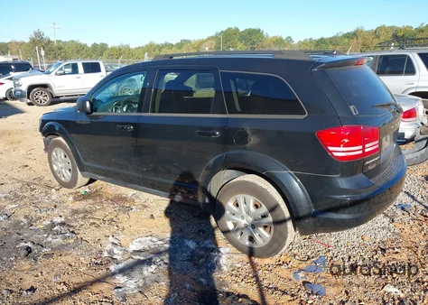 2017 Dodge Journey Se z USA, uszkodzony, nr VIN 3C4PDCAB5HT527082